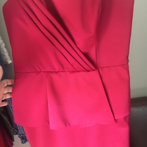 Deep Red Evening Gown - Picture 3 of 5